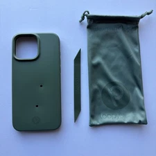 Loopy Case iPhone 16 Pro Max 6.9" Olive Lefty PRE-OWNED FREE SHIP