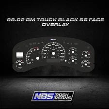 99-02 Silverado Sierra Black ⚫️ SS Overlay (Led Edition) **Check Description**
