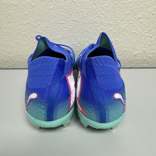 Puma Future 7 Ultimate MXSG Bluemazing Peppermint 107918-01 Men's Size 9.5 - Picture 5 of 7