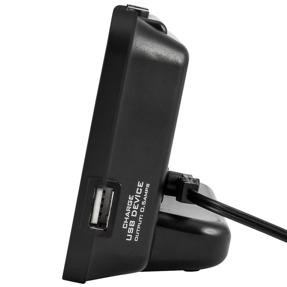 La Crosse Technology 617-1485B Atomic Color Alarm Clock with USB Charging Port - Image 4 of 4