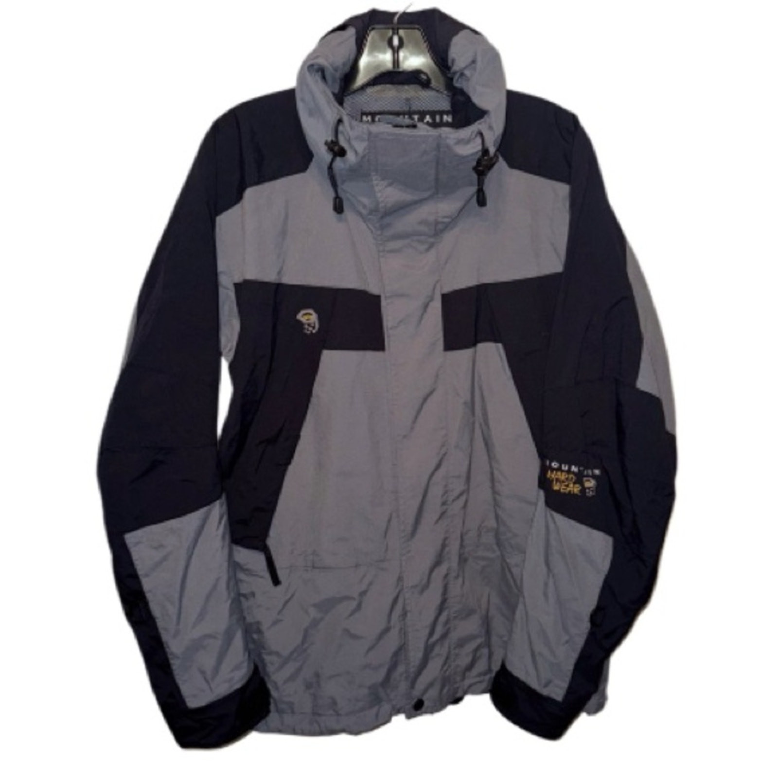 MOUNTAIN HARDWEAR CONDUIT SKI JACKET Sz SMALL Men's GRAY/Black