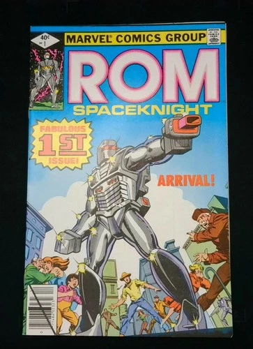 ROM #1, VF/NM 1st Rom the Space Knight Marvel, 1979 jr1