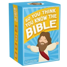So You Think Know The Bible A Fun Trivia Game for Families Fellowships and Study