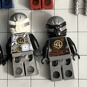 LEGO NINJAGO The Hands of Time Minifig Zane 70624 Lot Of 7 E9 9