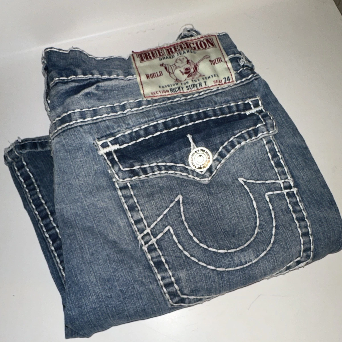 True Religion Ricky Denim Jeans for Men for sale | eBay