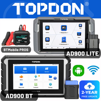 2026 TOPDON ArtiDiag900 BT Lite Full System Diagnostic OBD2 Scanner ECU Coding
