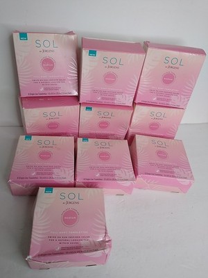 10x Sol By Jergens Medium Sunless Tanning Full Body 6 Single Use Towelettes 