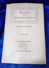 History of the Christian Church, Volume III, By Philip Schaff, 1953 HC/DJ, Rare!