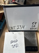 (1) Unbranded  Piston Casting 507P Standard  Vintage New Old Stock Sold Individu