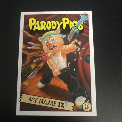Garbage Pail Kids Mass Appeal  MARSHALL EMINEM Slim Shady Luis Diaz  Art Rare