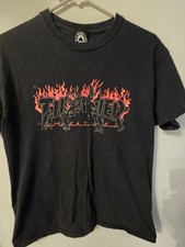 Thrasher Tshirt Short Sleeve Skate Size M