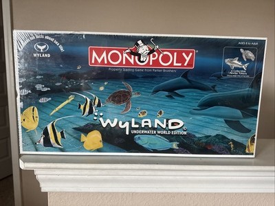 Monopoly Wayland  Under Water World Edition 2006 Board Game Complete Sealed!