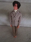 Vintage 1972 Mod Rooted Hair Ken Doll With Original Outfit MISSING SHOES