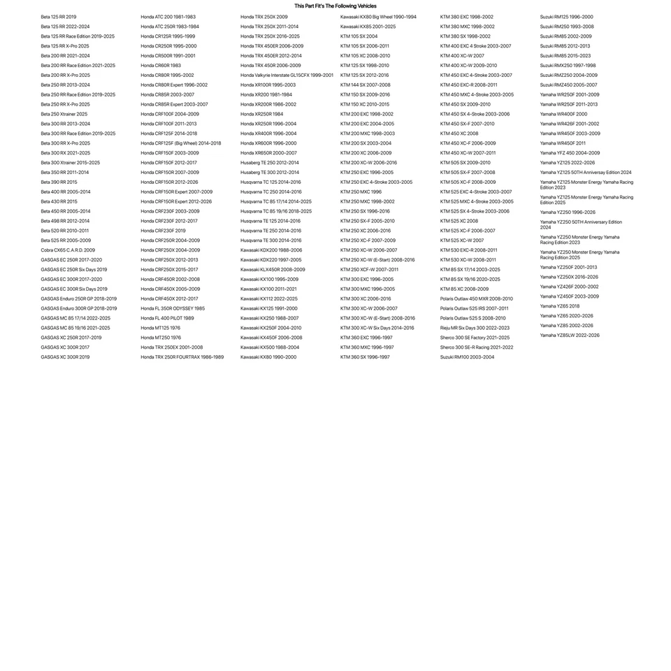 Pro X N424-21 Series Keihin Pilot Jet 48 For Kawasaki KX500 1988-2004 - Imagem 4 de 4