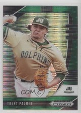 2020 Panini Prizm Draft Picks Green Pulsar Prizm Trent Palmer #PDP77 0f4
