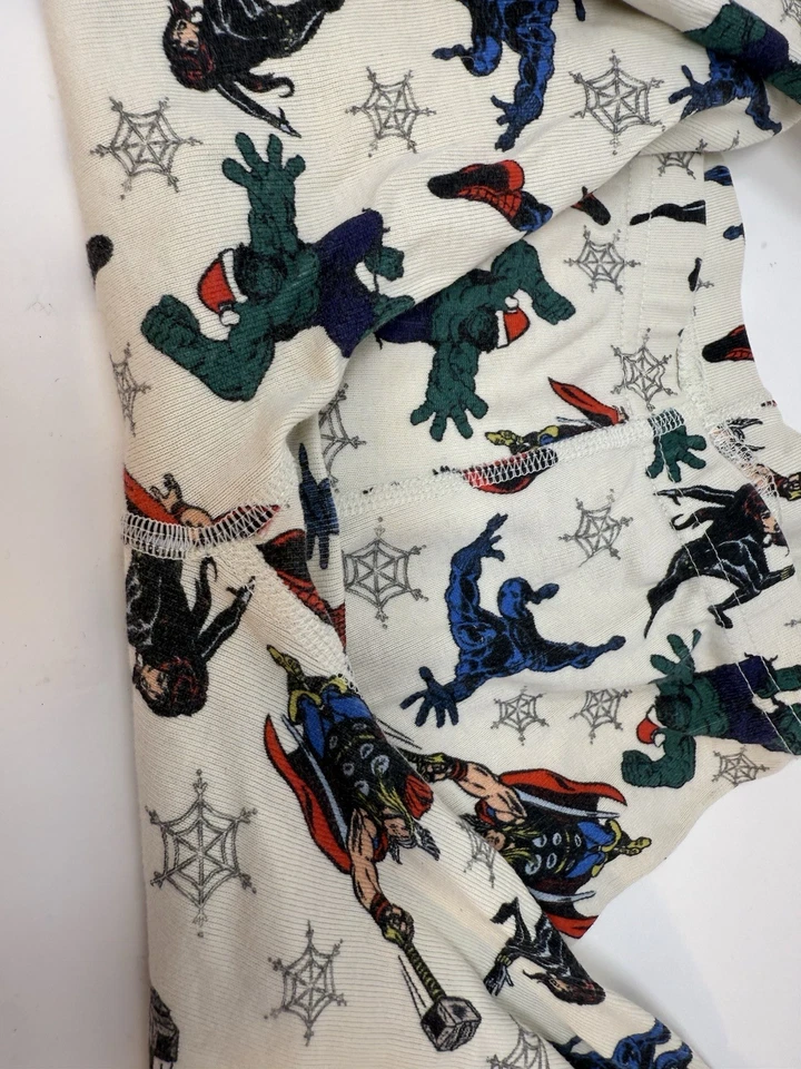 Pijama Largo Navidad Hanna Andersson Marvel Talla 110 Foto 4 de 4