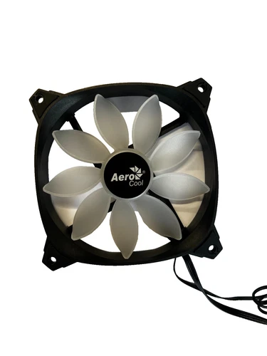 AeroCool TC1225 PWM Case Fan - 120mm, 4-Pin PWM, Curved Blades, Quiet Cooling