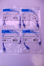 Brand New ICC 1Ft Patch Cord CAT5e Cable Molded Boot Blue - Blue