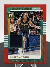 2025 Panini Donruss WNBA Red Jersey Series #28 Kelsey Mitchell Indiana Fever
