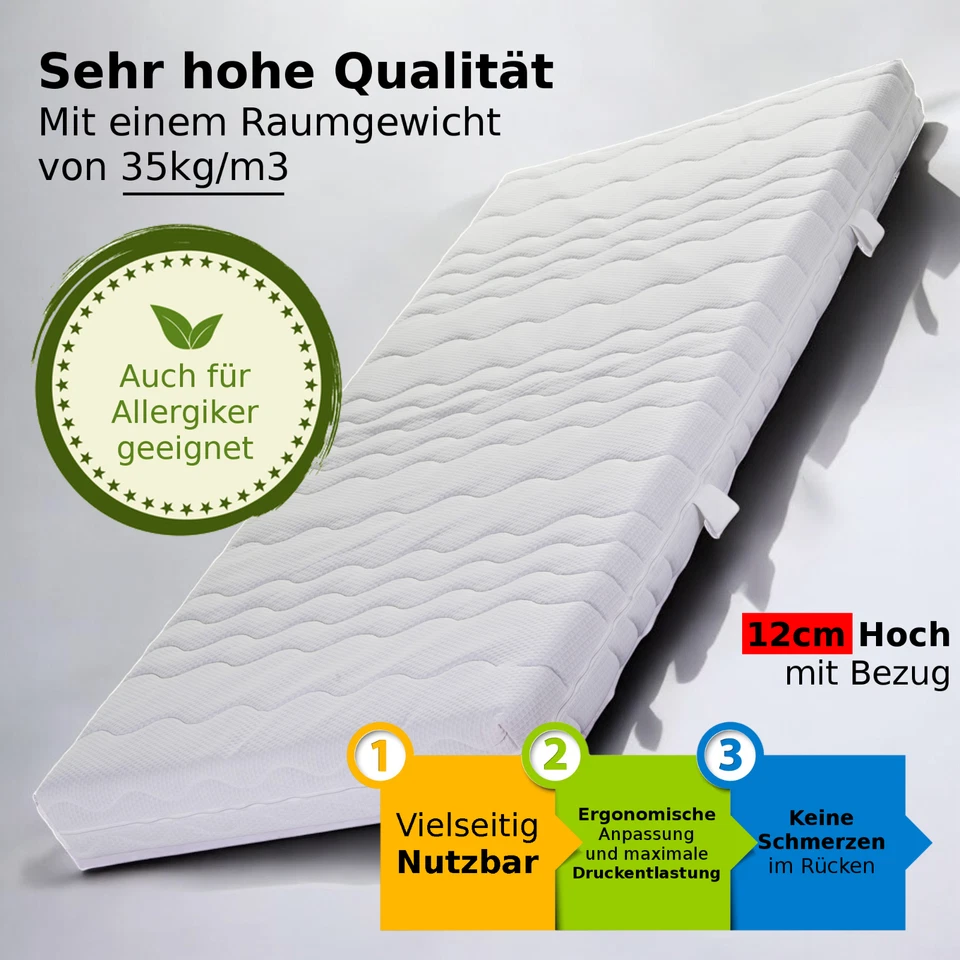 DaMi Matratze für Wohnwagen Wohnmobil Camper Van Bus Pkw, Camping Matratzen - Bild 3 von 4