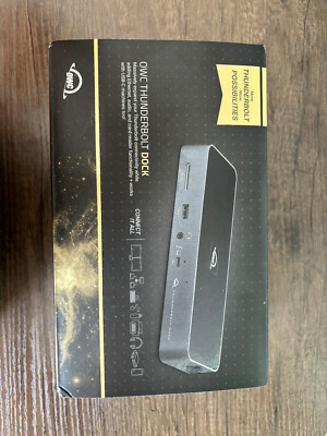 NEW never used: OWC Thunderbolt 4 Dock (space grey), multi-system compatible