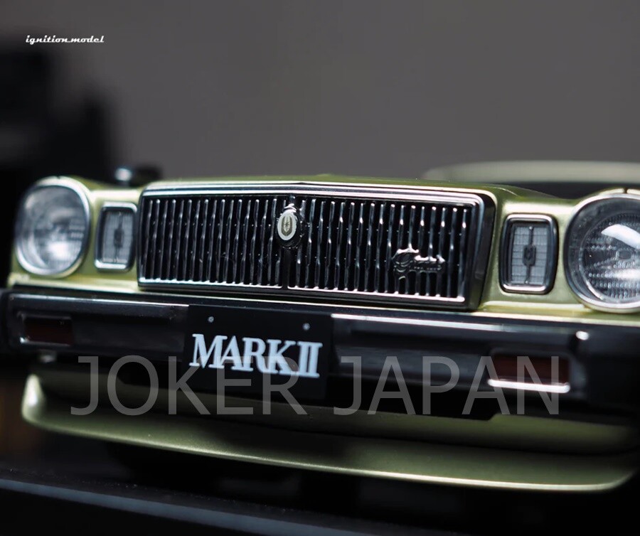 Ignition Model IG3430 1/18 Toyota MarkⅡ Sedan Grande (MX41) Gold