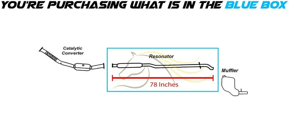 Tubo resonador de escape de acero inoxidable se adapta a: 2001-2009 Volvo S60 2,3 L 2,4 L 2,5 L Foto 3 de 4