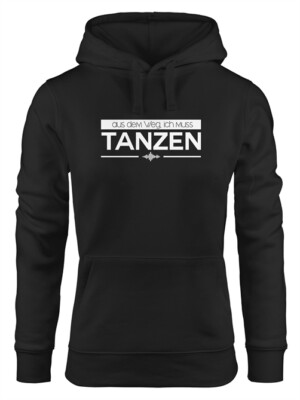 Hoodie Women's Out of the Way I Gotta Dance Techno Hooded Sweatshirt Moonworks 