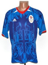 OLYMPIC GREAT BRITAIN 2012/2013 HOME FOOTBALL SHIRT JERSEY ADIDAS SIZE M ADULT