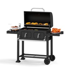Barbecue a carbone oversize resistente griglia patio esterno vassoio sollevabile barbecue barbecue