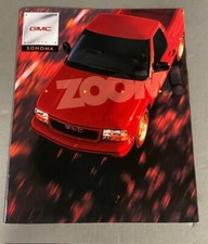 1998 Gmc Truck Sonoma Original Sales Brochure Catalog 1998 Gmc Truck Sonoma Original Sales Brochure Catalog