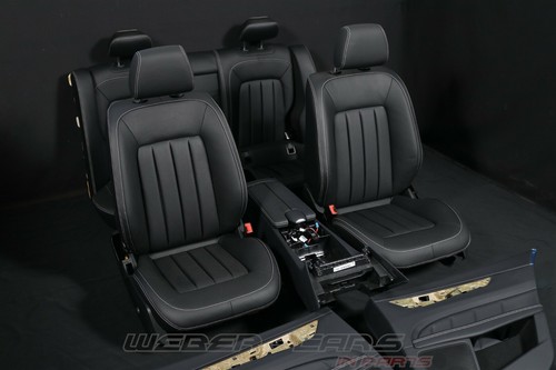 Mercedes CLS W218 C218 MOPF Leder Ausstattung Memory Klima Sitze gelocht schwarz