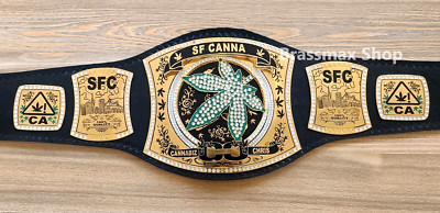 SFC Canna Football Championship Belt- Super Bowl Spinner Fan Title Design