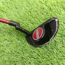 Power Bilt Lil Slugger Red Black Junior Flex High Lunch Golf Club Putter 37 " RH