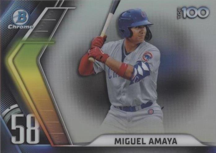 2022 Bowman - Miguel Amaya #BTP-58 - 1 of 1