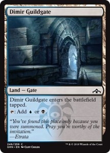 Dimir Guildgate (246) x4 - Guilds of Ravnica - NM-Mint, English - Guilds of Ravn