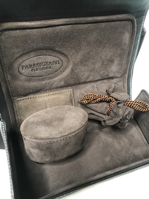 Hermès For Parmagiani x Bugatti Leather Watch & Jewelry ...