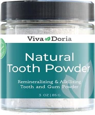 All Natural Tooth Cleaning Agent 3 Ounce Reclosable Glass Jar Usa Made
