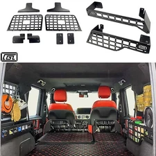 Trunk Side Molle Panel Storage Baskets for Benz G-Class G63 G500 G550 2019-2023