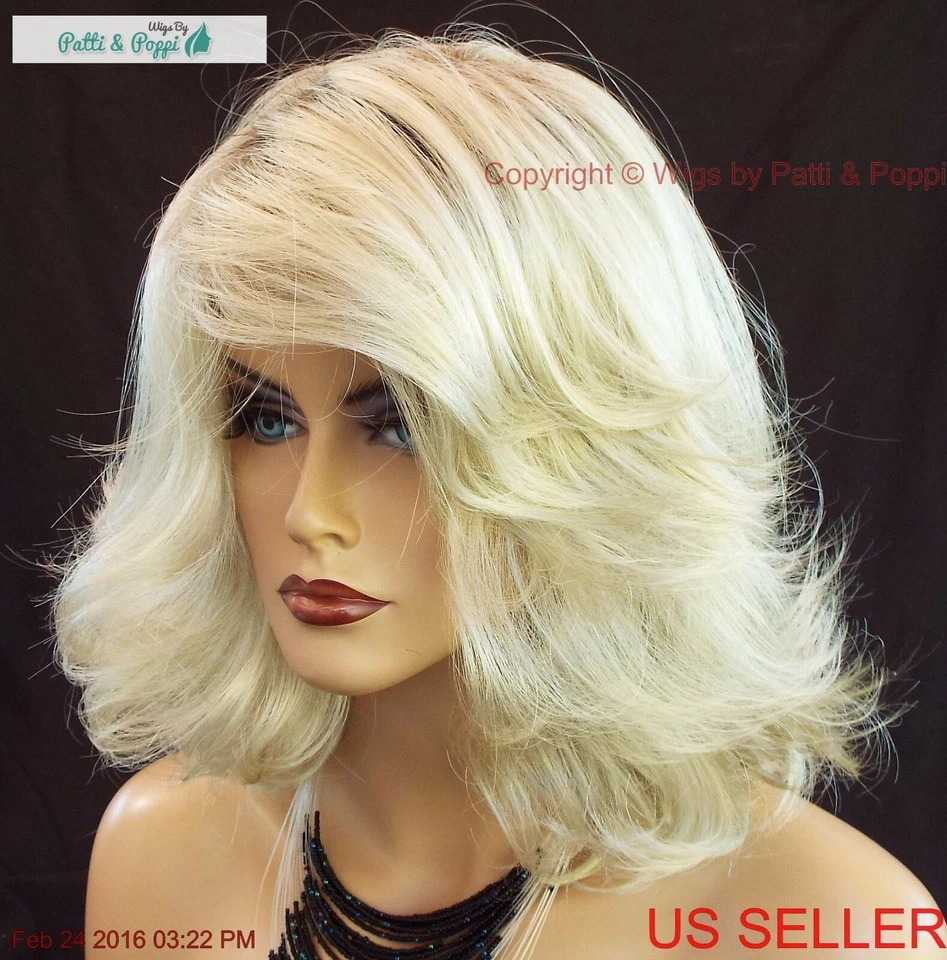 CARRIE | PELUCA ROP NORIKO COLOR ☆ CHAMPAGNE R *NUEVA EN CAJA ELEGANTE SEXY LINDA 555 Foto 3 de 4