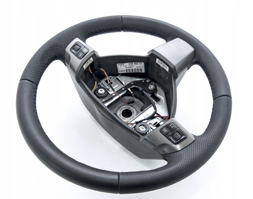 Lenkrad beziehen mit Leder für Opel Astra H Bj. 2004-2012 NEU LEDER - Bild 4 von 4