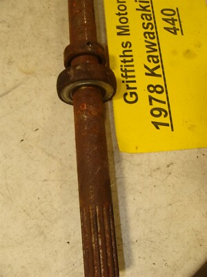 1978 79 80 KAWASAKI INTRUDER 440 track drive jackshaft clutch