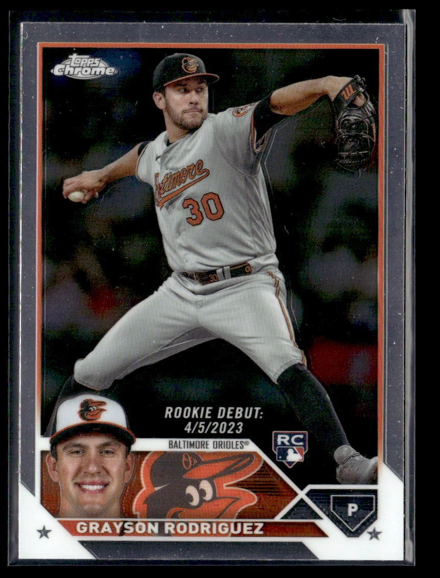 2023 Topps Chrome Update #USC16 Grayson Rodriguez Rookie