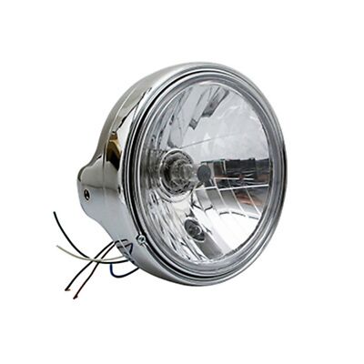 MOTORRAD SCHEINWERFER AVOC TYP GUZZI DIAM 200mm GLATTE OPTISCHE ABDECKUNG Ø180mm