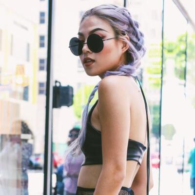 Oversize Vintage Inspired Metal Round Circle Sunglasses