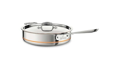 All-clad  Copper Core 5-Ply Covered 3-Quart Sauté Pan Cookwear New Open box