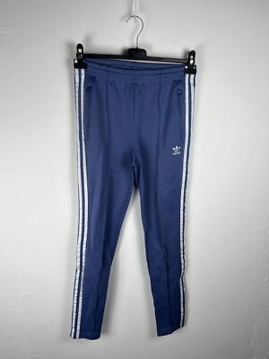 Pantaloni Tuta Adidas Blu Bianco Taglia S Donna Women Pants