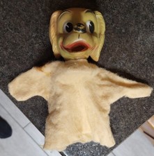 Original 1950s W.D.P Walt Disney Productions "Lady" Lady  The Tramp Hand Puppet