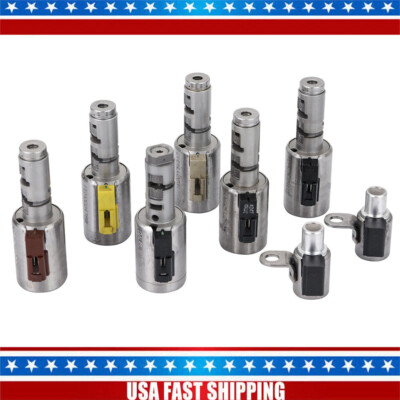 6-speed Trans Solenoid Set 8 Pcs for VW Audi Mini 2003-On 09G TF-60SN/TF60SN