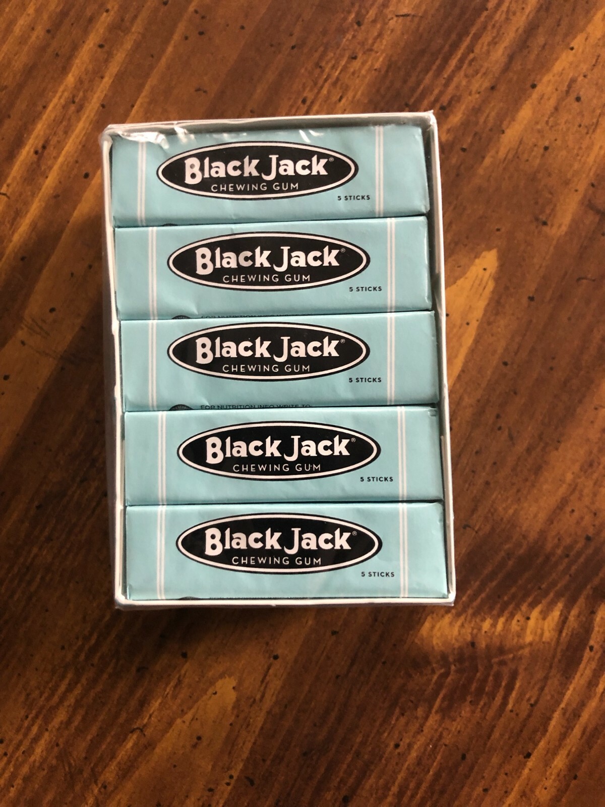 BlackJack Chewing Gum 20 Packs NEW IN PACKAGE!!! eBay